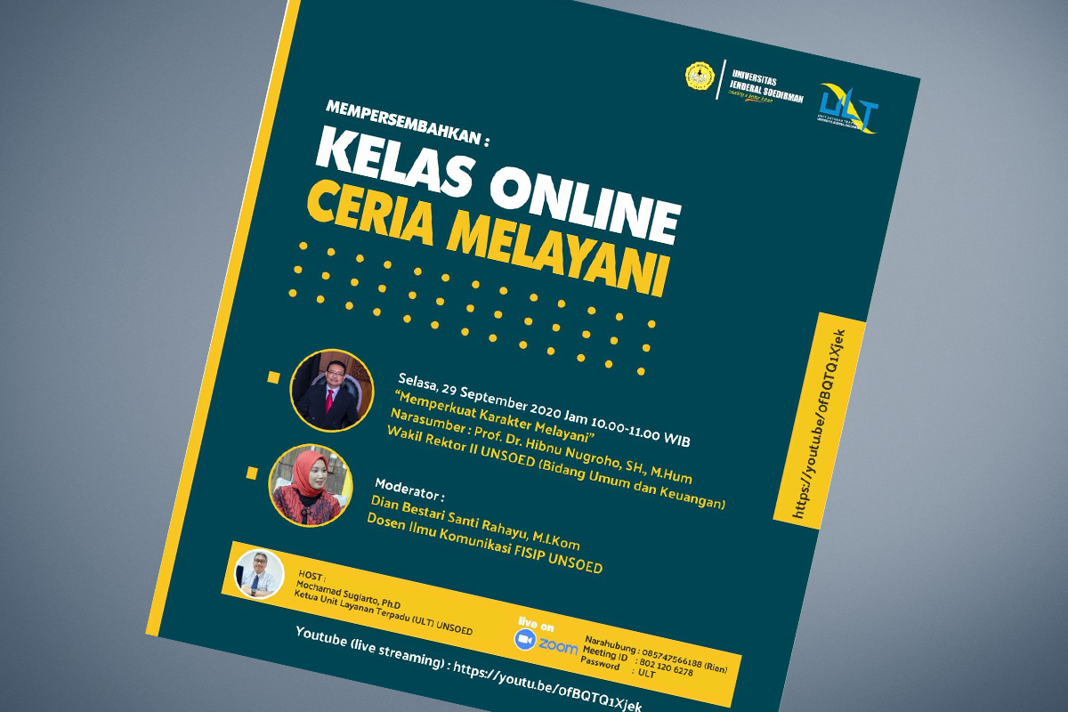 Kelas Online Ceria Melayani