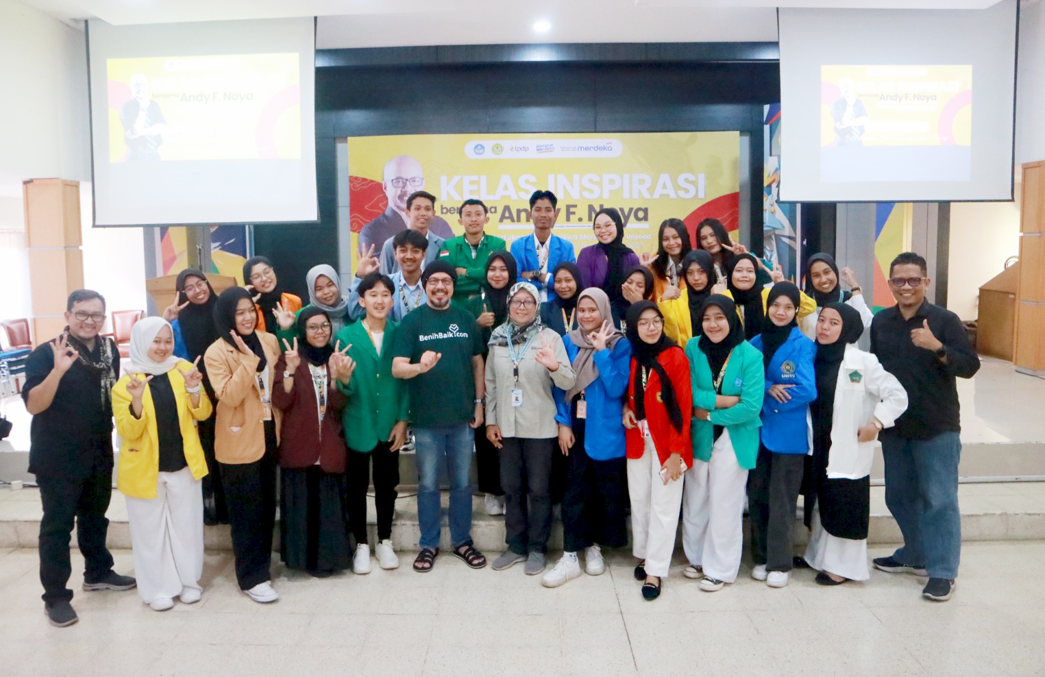 Andy F. Noya Hadirkan Inspirasi di Modul Nusantara PMM3 UNSOED ...