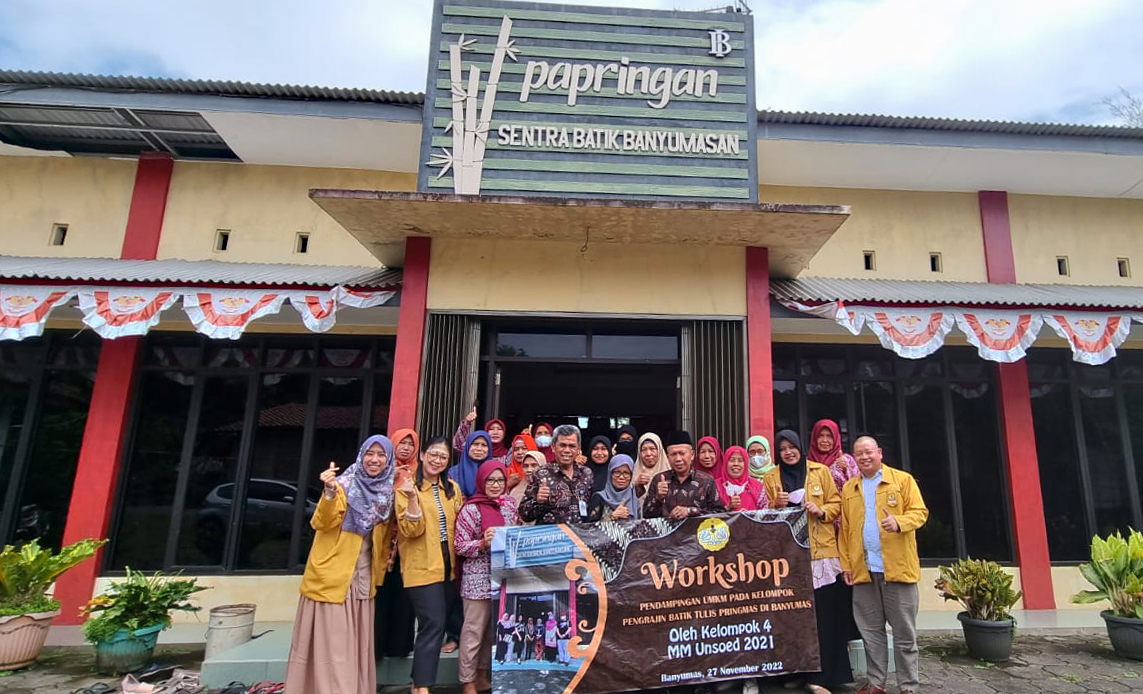 Workshop dan Pendampingan UMKM di Batik Pringmas