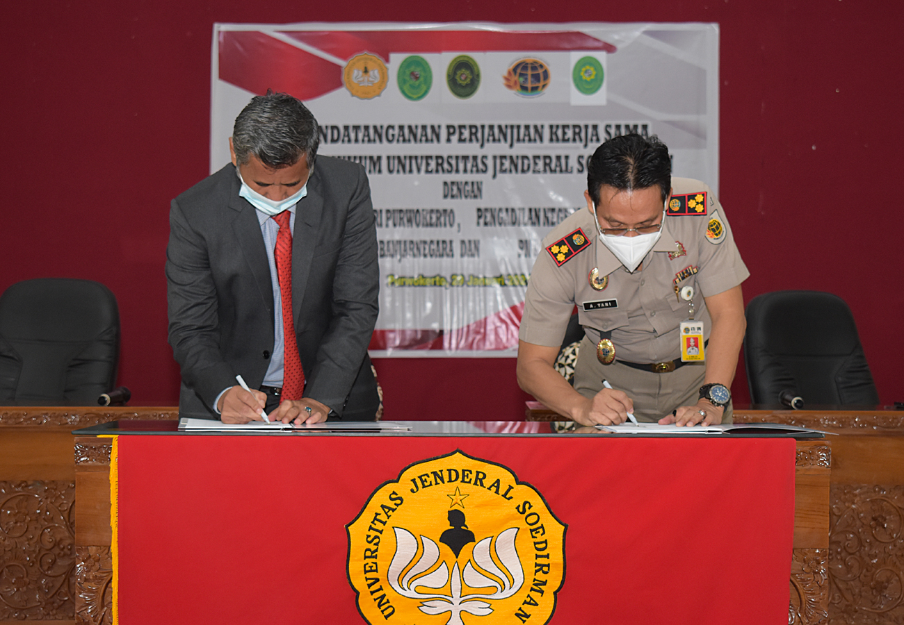 penandatnagan kerjasama dg BPN Kabupaten Banjarnegara,