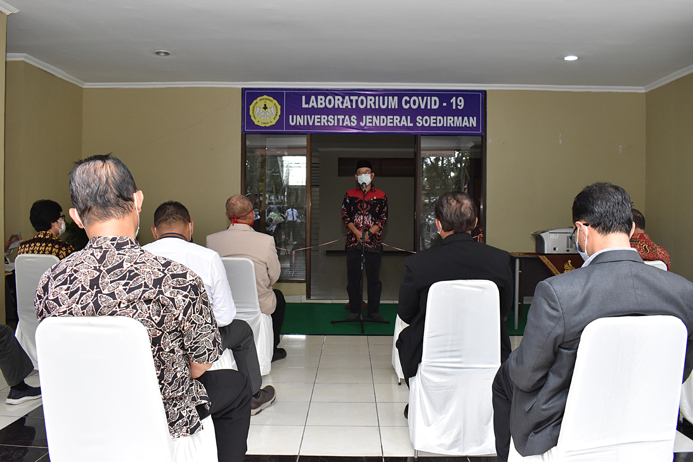 Launching Laboratorium Covid-19