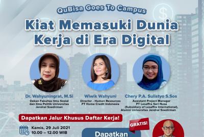 Qubisa goes to campus UNSOED